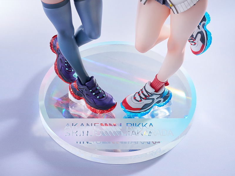 SSSS.Gridman 1/7 Scale Pre-Painted Figure: Takarada Rikka & Shinjo Akane feat. toridamono [GSC Online Shop Limited Ver.] image 6
