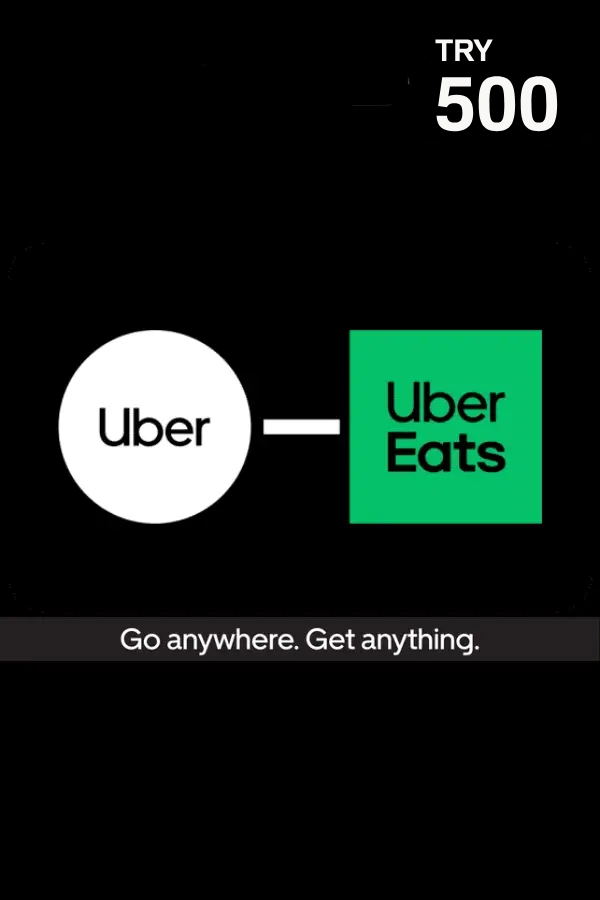 Uber & Uber Eats 500 TRY | Turkey Account <span class="ext ext_digital">digital</span> image 1