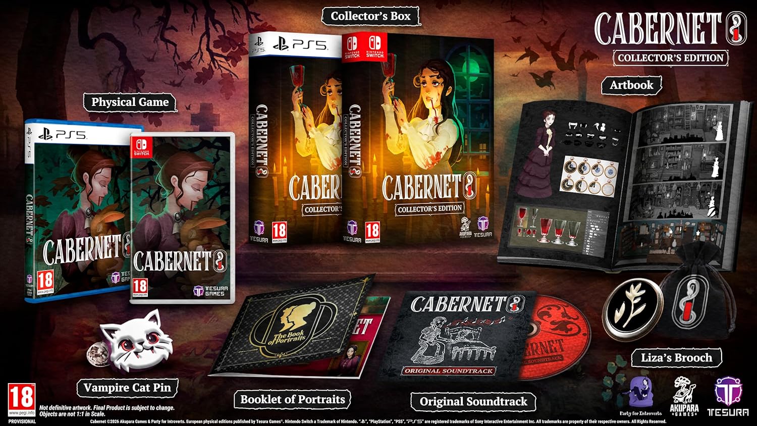 Cabernet [Collector's Edition] for Nintendo Switch, Nintendo Switch 2