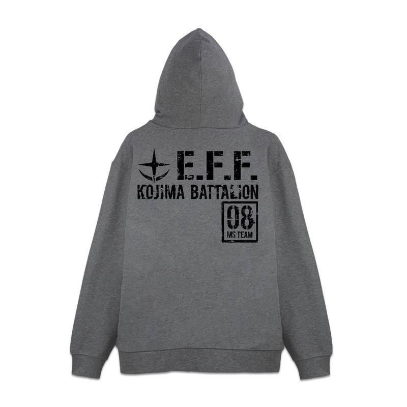 Mobile Suit Gundam: The 08th MS Team Zip Hoodie Ver2.0 (Mix Gray | Size M) image 1