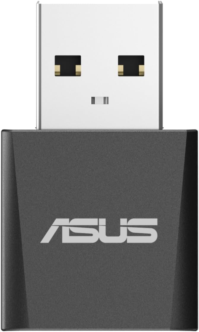 ASUS USB-BE92 Nano Tri-band WiFi 7 Nano USB Adapter für Laptop, Desktop