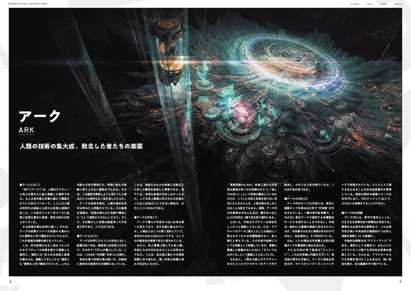 Goddess Of Victory: Nikke Official Setting Material Book image 4