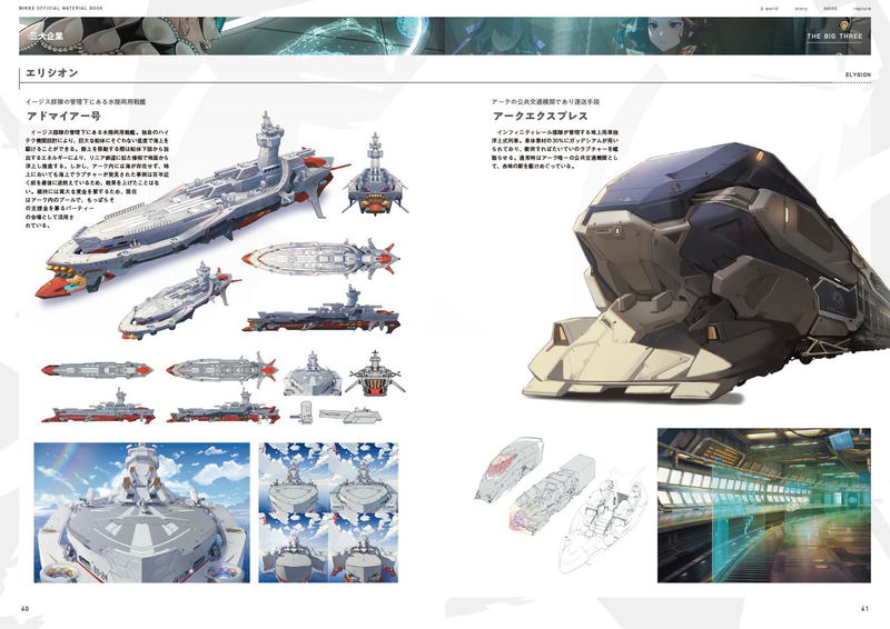 Goddess Of Victory: Nikke Official Setting Material Book image 5