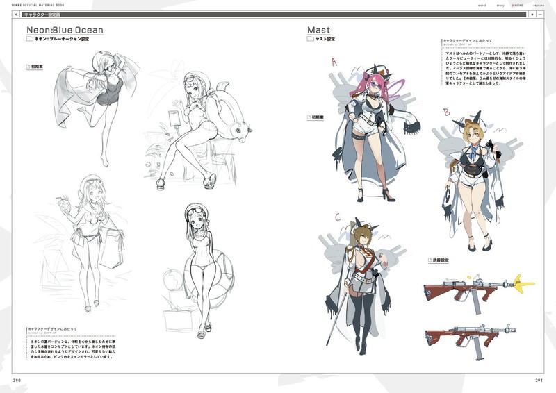 Goddess Of Victory: Nikke Official Setting Material Book image 9