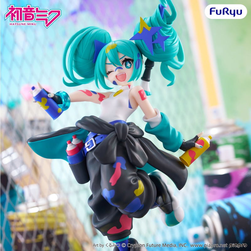 Hatsune Miku Muchute Figure: Paint Girl Another Color Ver. image 4