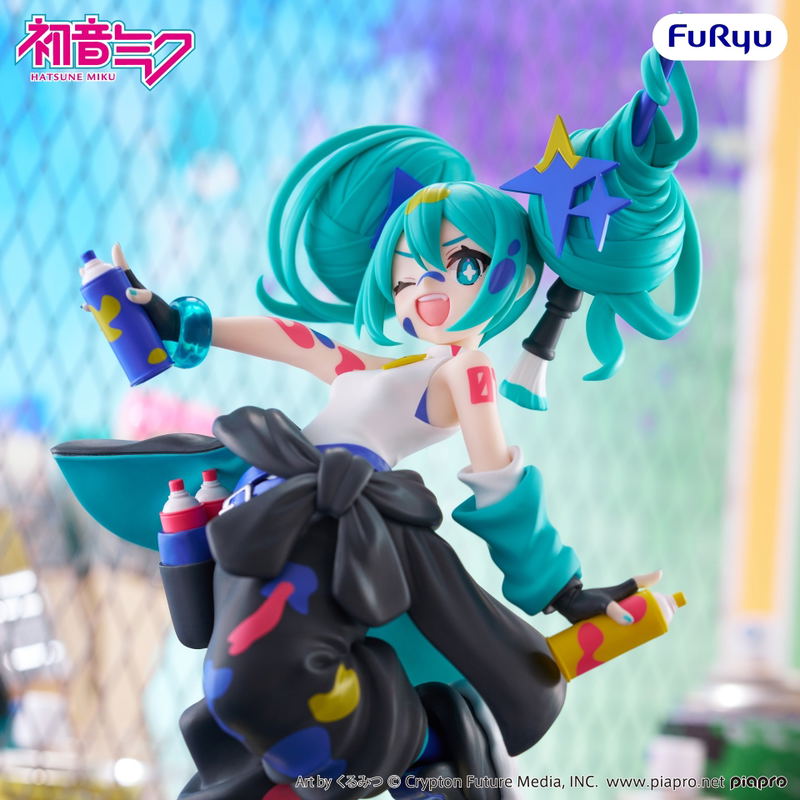Hatsune Miku Muchute Figure: Paint Girl Another Color Ver. image 5