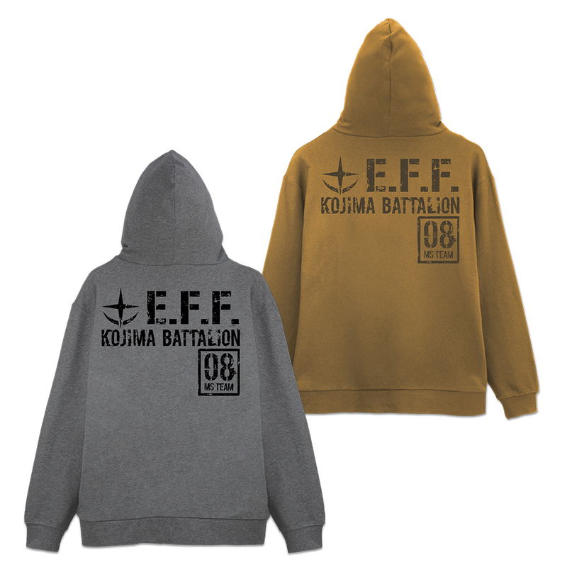 Mobile Suit Gundam: The 08th MS Team Zip Hoodie Ver2.0 (Mix Gray | Size XXL) image 4