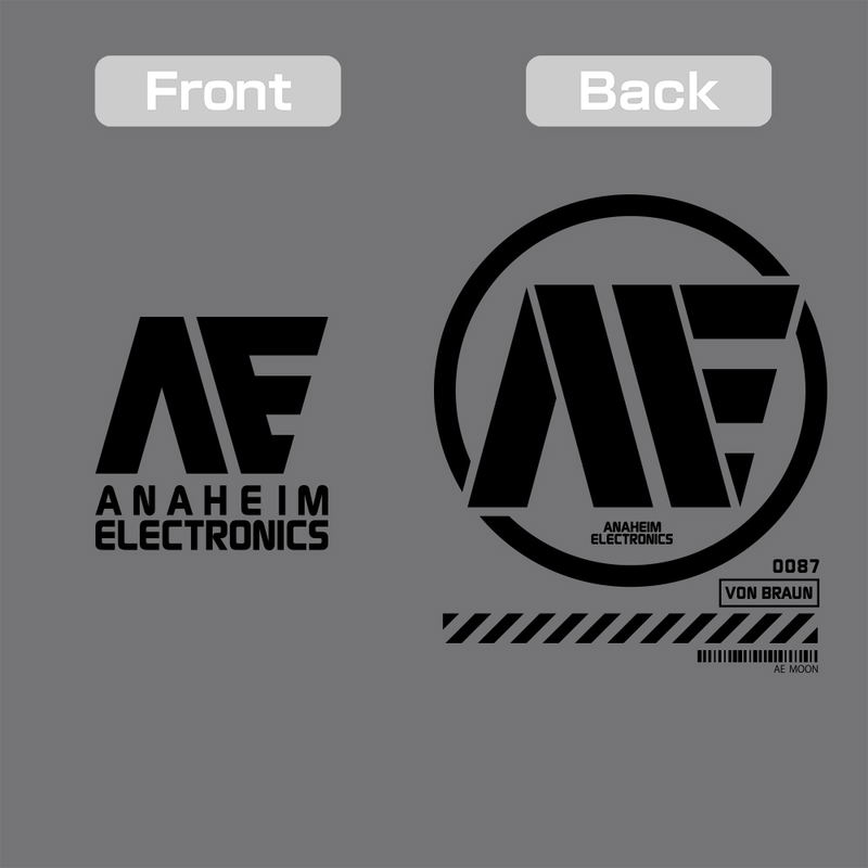 Mobile Suit Zeta Gundam - Anaheim Electronics Zip Hoodie Ver2.0 (Mix Gray | Size M) image 3