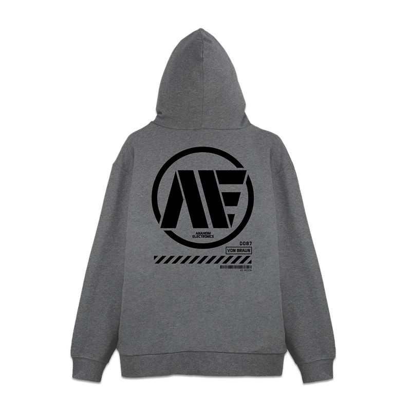 Mobile Suit Zeta Gundam - Anaheim Electronics Zip Hoodie Ver2.0 (Mix Gray | Size XXL) image 1