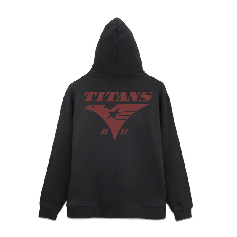 Mobile Suit Zeta Gundam - Titans Zip Hoodie Ver2.0 (Black | Size M) image 1
