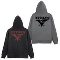 Mobile Suit Zeta Gundam - Titans Zip Hoodie Ver2.0 (Black | Size M) thumbnail 4