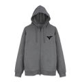 Mobile Suit Zeta Gundam - Titans Zip Hoodie Ver2.0 (Mix Gray | Size XL) thumbnail 2