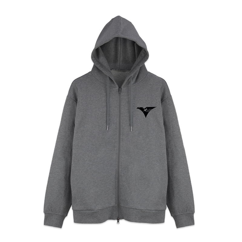 Mobile Suit Zeta Gundam - Titans Zip Hoodie Ver2.0 (Mix Gray | Size XL) image 2