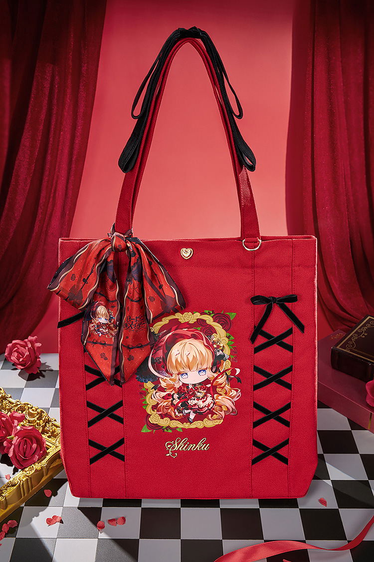 Rozen Maiden Ribbon Series Canvas Tote Bag image 4