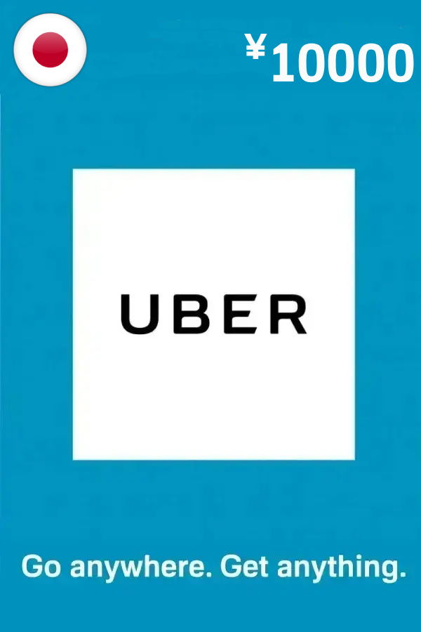 Uber Gift Card 10000 JPY | Japan Account Only digital — Import Game Deal