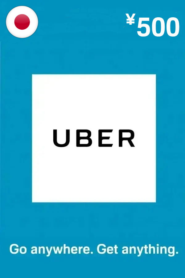 Uber Gift Card 500 JPY | Japan Account Only <span class="ext ext_digital">digital</span> image 1