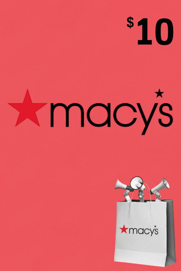 Macy's Gift Card 10 USD | US Account digital — Import Game Deal