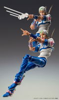 Super Action Statue JoJo's Bizarre Adventure Part VII Steel Ball Run: Johnny Joestar (Re-run) thumbnail 3