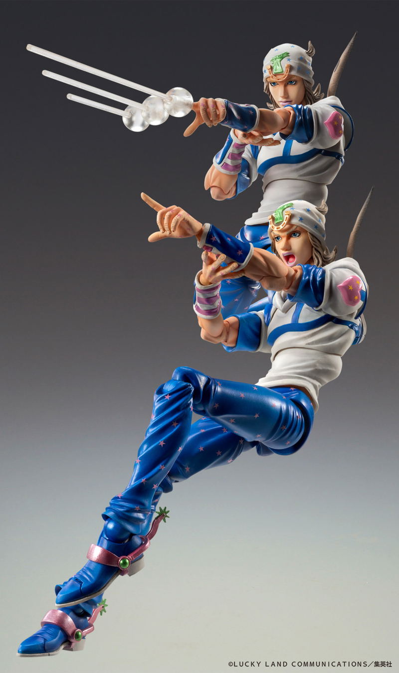 Super Action Statue JoJo's Bizarre Adventure Part VII Steel Ball Run: Johnny Joestar (Re-run) image 3