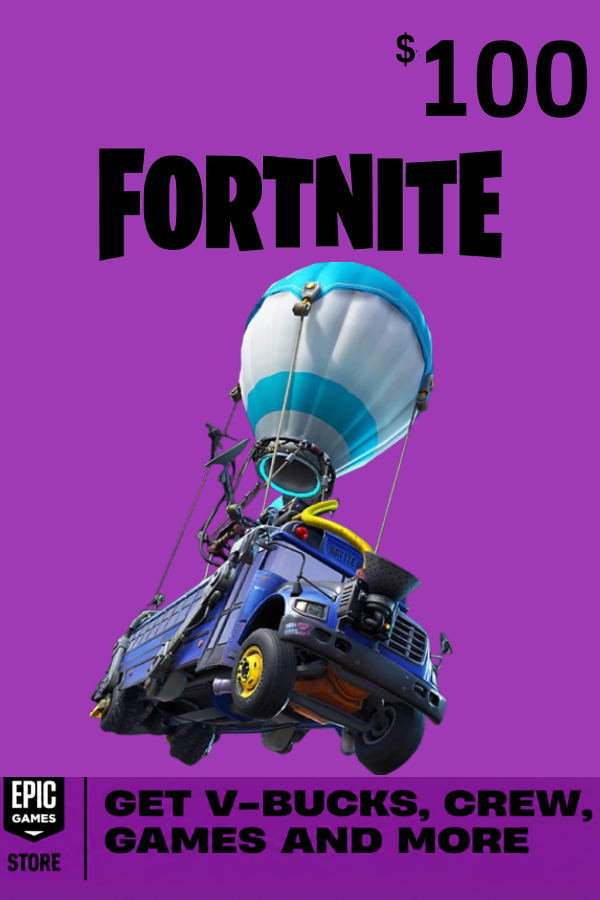 بطاقة هدية Fortnite 100 USD | حساب أمريكي <span class="ext ext_Epic Store">Epic Store®️</span> <span class="ext ext_digital">digital</span> image 1