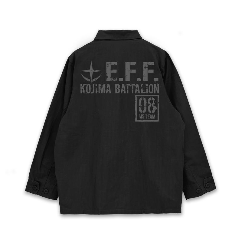 Mobile Suit Gundam: The 08th MS Team Fatigue Jacket (Black | Size XL) image 1