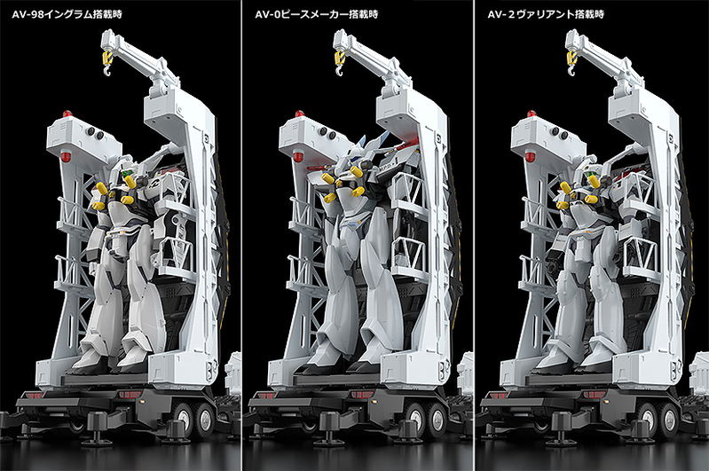 Moderoid Mobile Police Patlabor 1/60 Scale Plastic Model Kit: Type 98 Special Command Vehicle & Type 99 Special Labor Carrier (Re-run) image 11