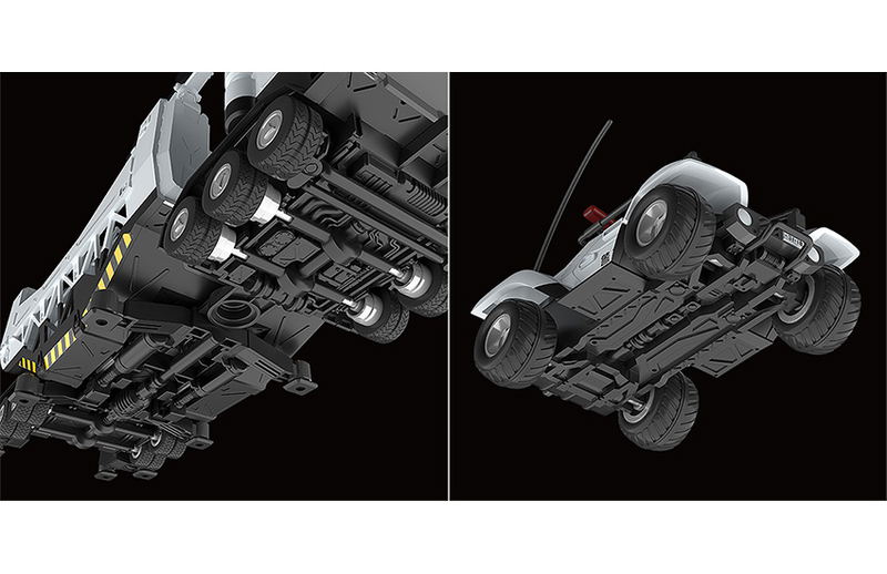 Moderoid Mobile Police Patlabor 1/60 Scale Plastic Model Kit: Type 98 Special Command Vehicle & Type 99 Special Labor Carrier (Re-run) image 16
