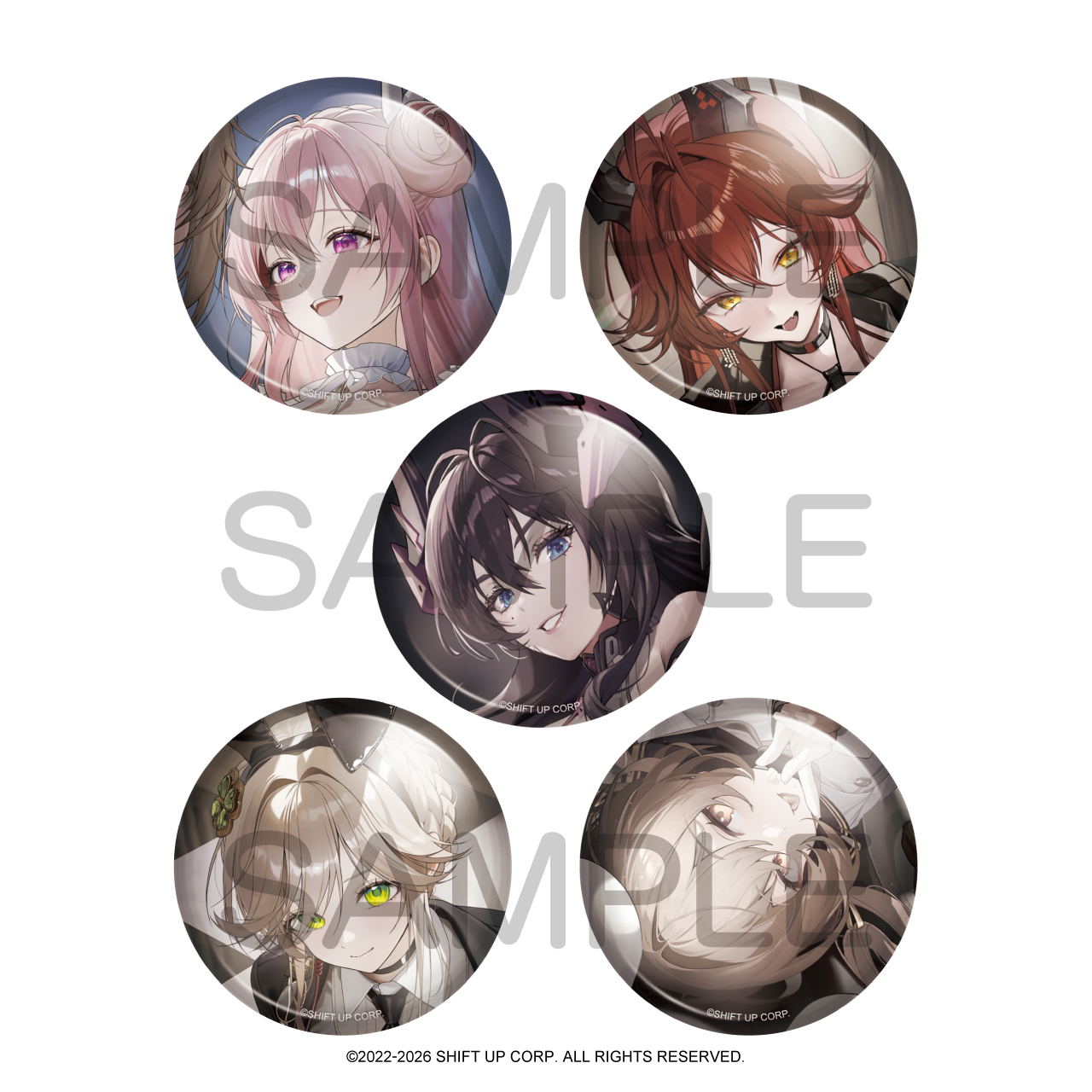 Goddess Of Victory: Nikke Burst Collection Can Badge Vol. 7 (Set of 10 Pieces)