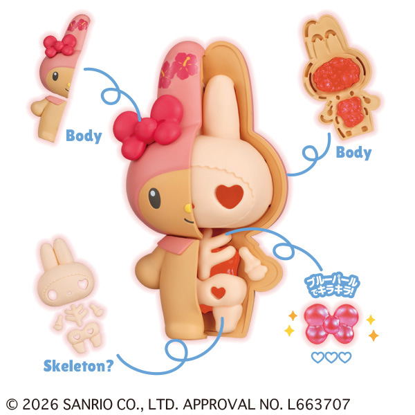 Kaitai Puzzle Fantasy Sanrio Characters Tropical Cherry Mix (Set of 4 Pieces) image 5
