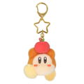Kirby Of The Stars Mini Mofu Mascot Plush Keychain KMF08 Waddle Dee Apple thumbnail 1