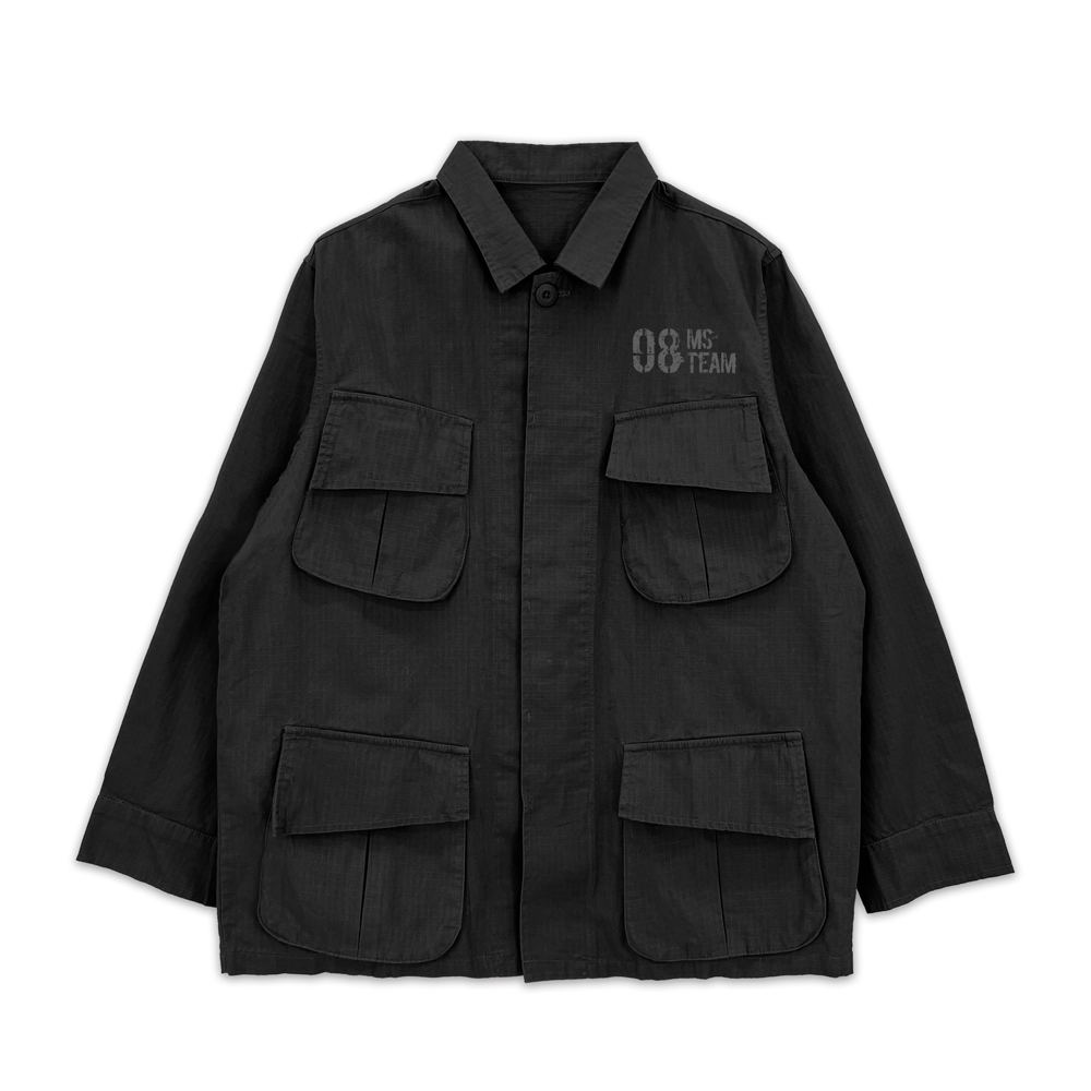 Mobile Suit Gundam: The 08th MS Team Fatigue Jacket (Black | Size L)