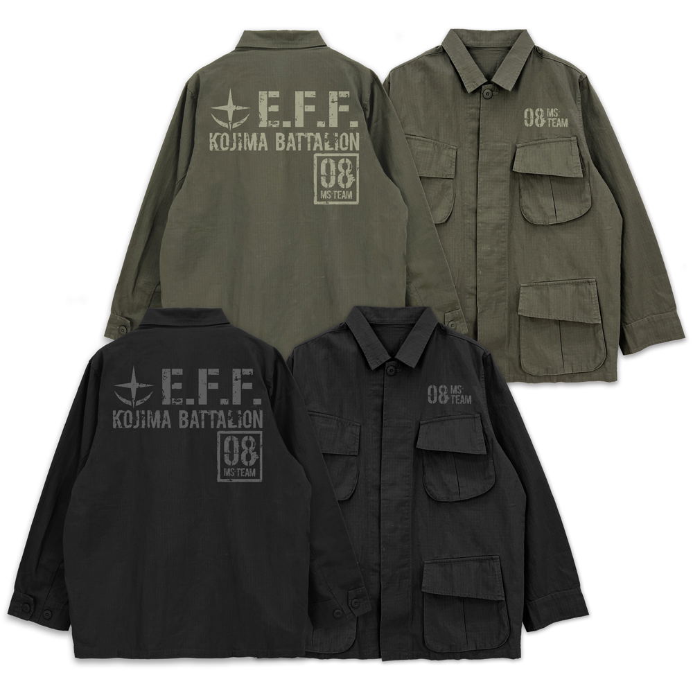 Mobile Suit Gundam: The 08th MS Team Fatigue Jacket (Moss | Size M)