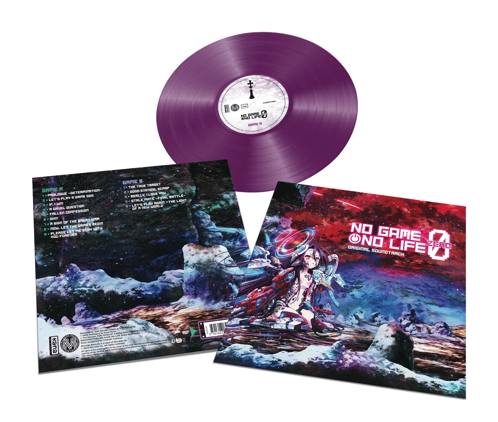 No Game No Life Zero Original Soundtrack (Vinyl) (Yoshiaki Fujisawa) No Game No Life Zero Original Soundtrack (Vinyl) (Yoshiaki Fujisawa)