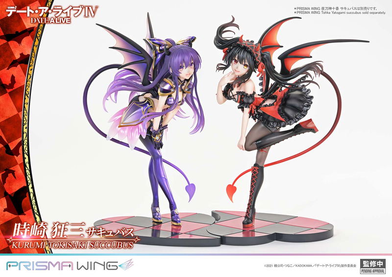 Prisma Wing Date A Live 1/7 Scale Pre-Painted Figure: Tokisaki Kurumi Succubus image 12
