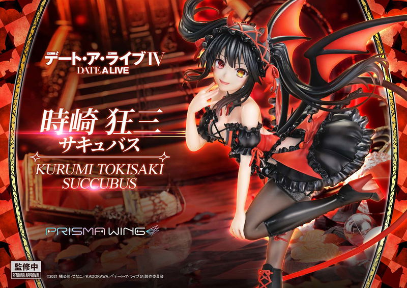 Prisma Wing Date A Live 1/7 Scale Pre-Painted Figure: Tokisaki Kurumi Succubus image 13