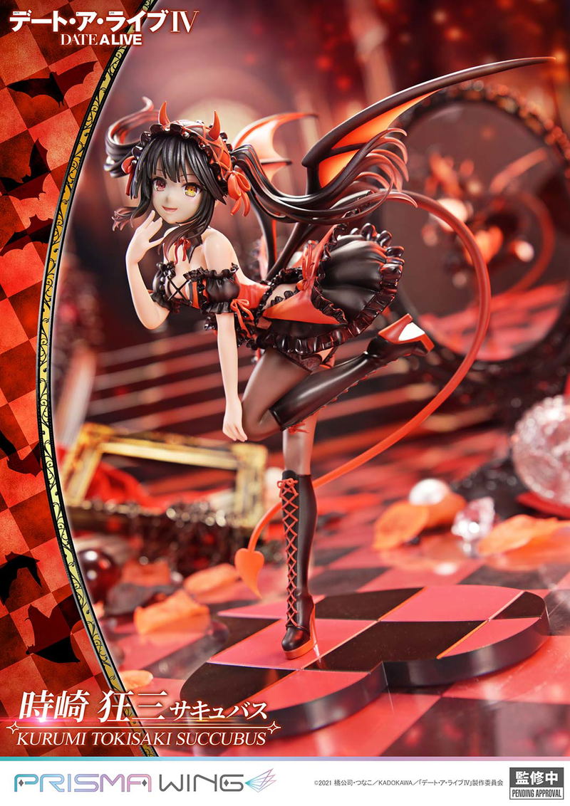 Prisma Wing Date A Live 1/7 Scale Pre-Painted Figure: Tokisaki Kurumi Succubus image 14