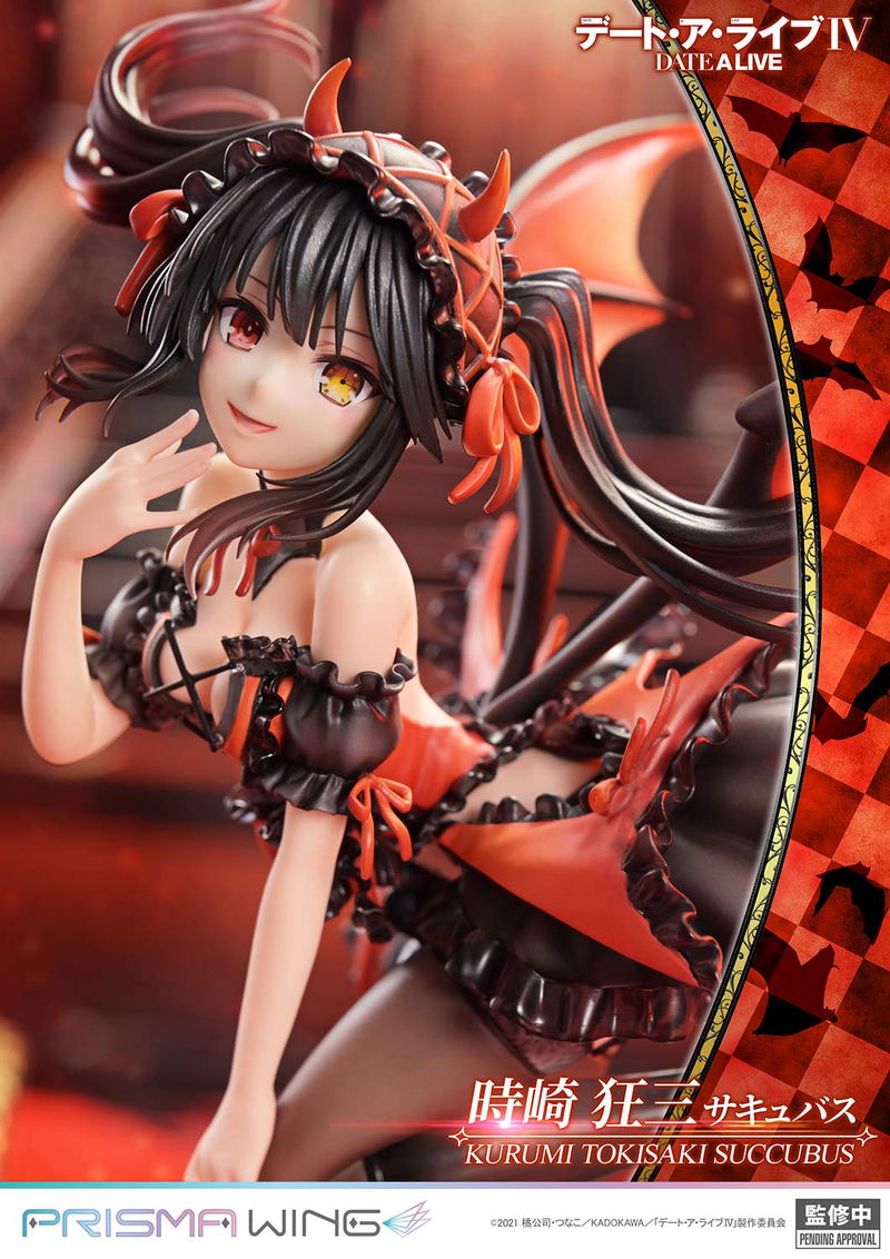 Prisma Wing Date A Live 1/7 Scale Pre-Painted Figure: Tokisaki Kurumi Succubus image 15