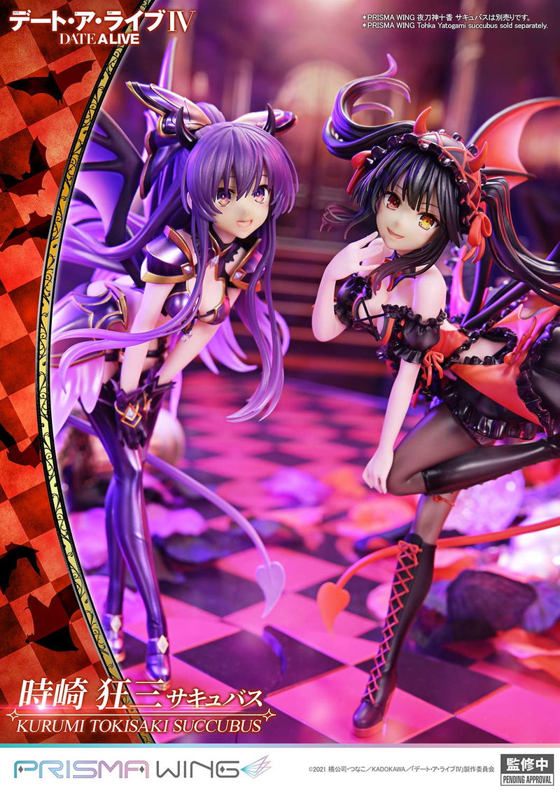 Prisma Wing Date A Live 1/7 Scale Pre-Painted Figure: Tokisaki Kurumi Succubus image 18
