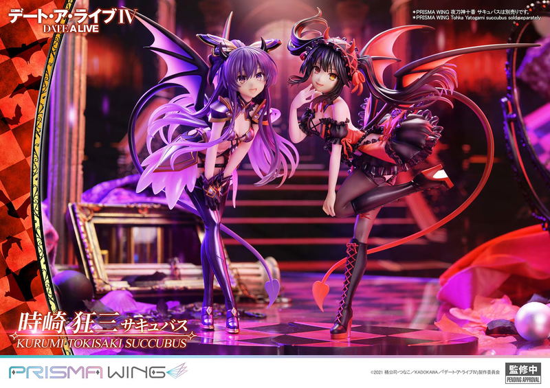 Prisma Wing Date A Live 1/7 Scale Pre-Painted Figure: Tokisaki Kurumi Succubus image 19