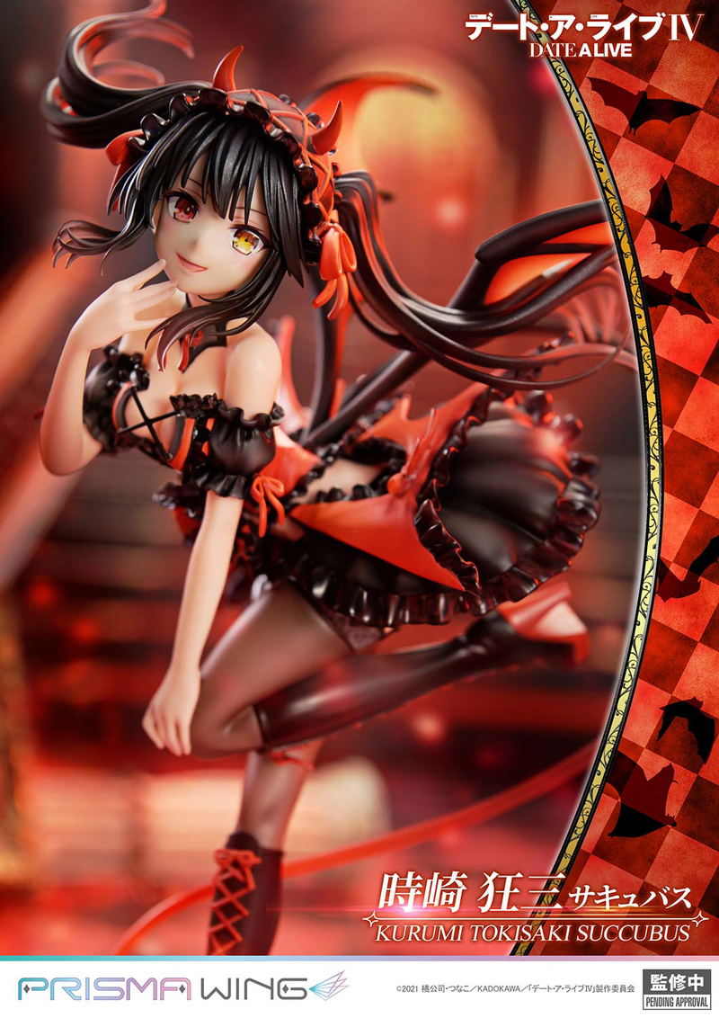 Prisma Wing Date A Live 1/7 Scale Pre-Painted Figure: Tokisaki Kurumi Succubus image 21