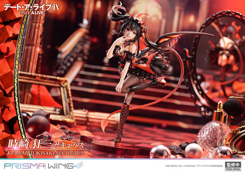 Prisma Wing Date A Live 1/7 Scale Pre-Painted Figure: Tokisaki Kurumi Succubus image 22