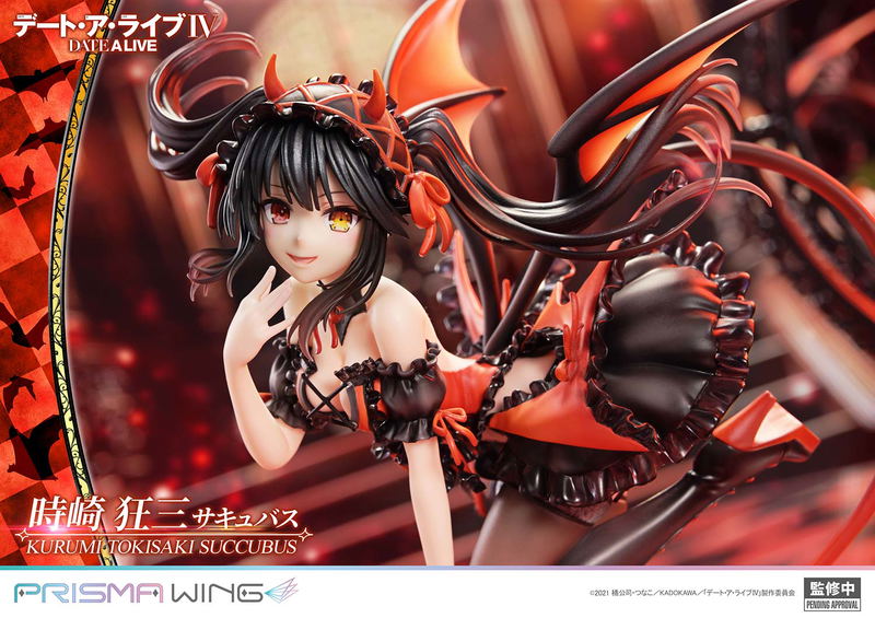 Prisma Wing Date A Live 1/7 Scale Pre-Painted Figure: Tokisaki Kurumi Succubus image 23
