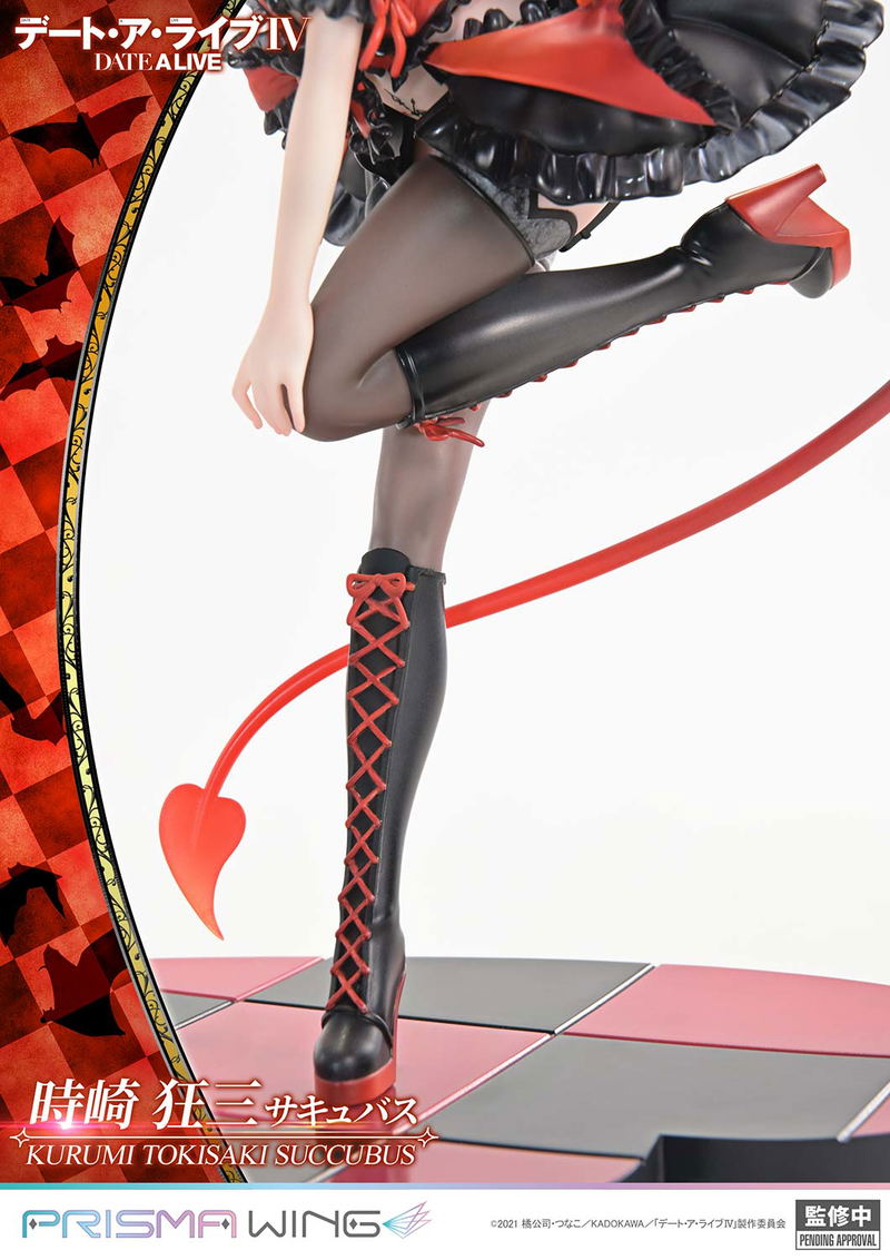 Prisma Wing Date A Live 1/7 Scale Pre-Painted Figure: Tokisaki Kurumi Succubus image 6
