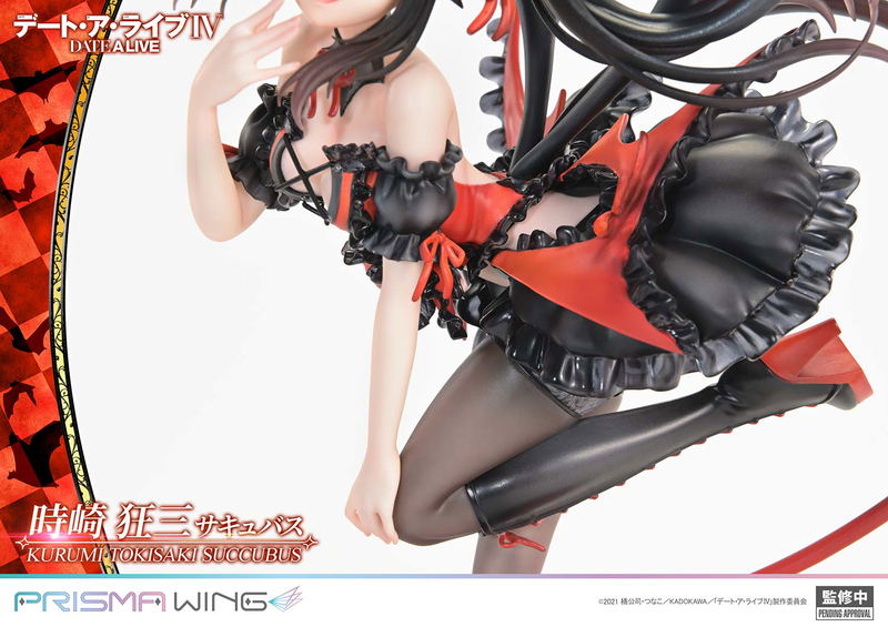 Prisma Wing Date A Live 1/7 Scale Pre-Painted Figure: Tokisaki Kurumi Succubus image 9
