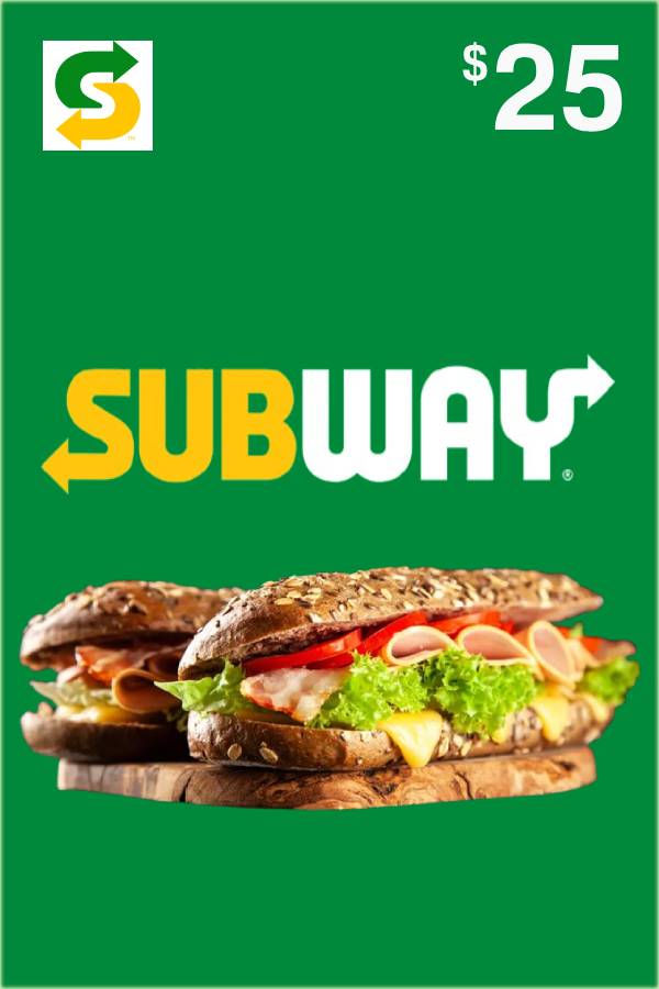 Subway Gift Card 25 USD | US Account <span class="ext ext_digital">digital</span> image 1