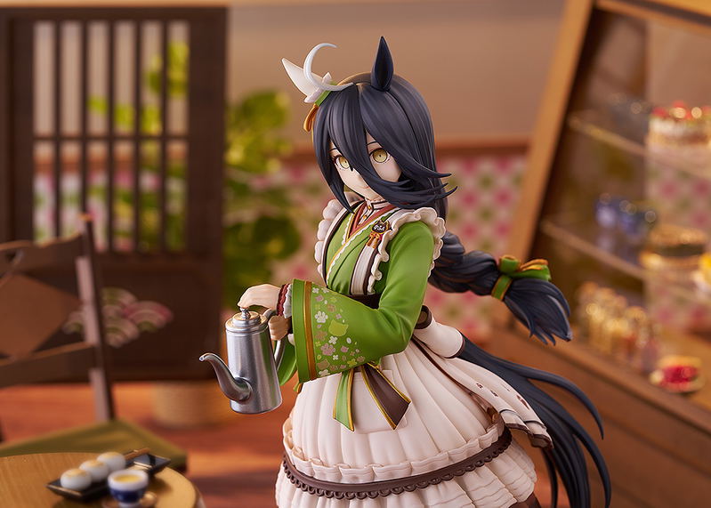 Uma Musume Pretty Derby 1/7 Scale Pre-Painted Figure: Manhattan Cafe Willow-Green Evening image 10