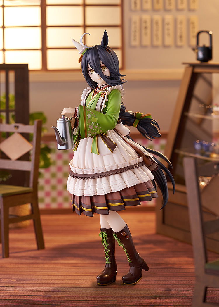 Uma Musume Pretty Derby 1/7 Scale Pre-Painted Figure: Manhattan Cafe Willow-Green Evening image 7