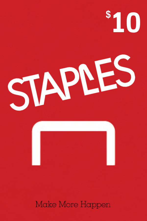 Staples Gift Card 10 USD | US Account digital — Import Game Deal