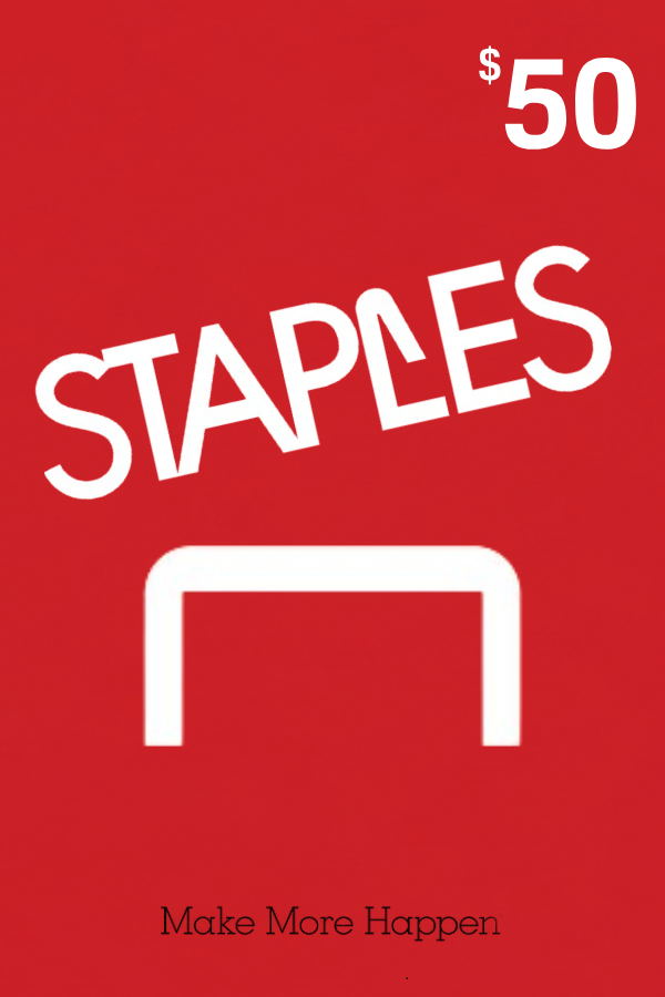 Staples 禮卡 50 美元 | 美國帳戶
Staples 禮卡 $50
Staples USD50
Staples
Staples.com <span class="ext ext_digital">digital</span> image 1