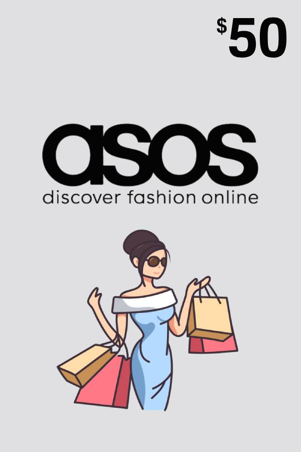 Asos Gift Card 50 USD | US Account digital — Import Game Deal